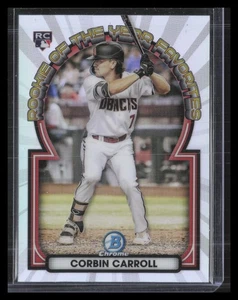 2023 Bowman #ROYF-1 Corbin Carroll Rookie of the Year Favorites🔥 - Picture 1 of 2
