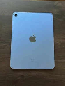 Apple iPad 10th Generation Wi-Fi Cellular 256GB Blue. Read Description - Picture 1 of 4