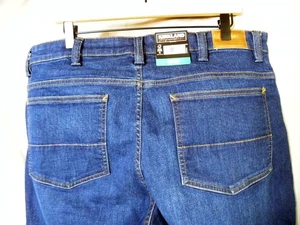 Kirkland Signature Herren Stretch Straight Fit Jeans, Blau, 38 x 29 - Bild 1 von 7