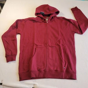 Dixxon Flannel Co Men's Pullover Hoodie w/ Front Pocket Maroon Size L ~ NWOT - Picture 1 of 9