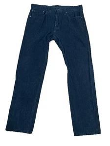 Levi’s 502 Black Corduroy Straight Leg Men’s Size 34x32 - Picture 1 of 9