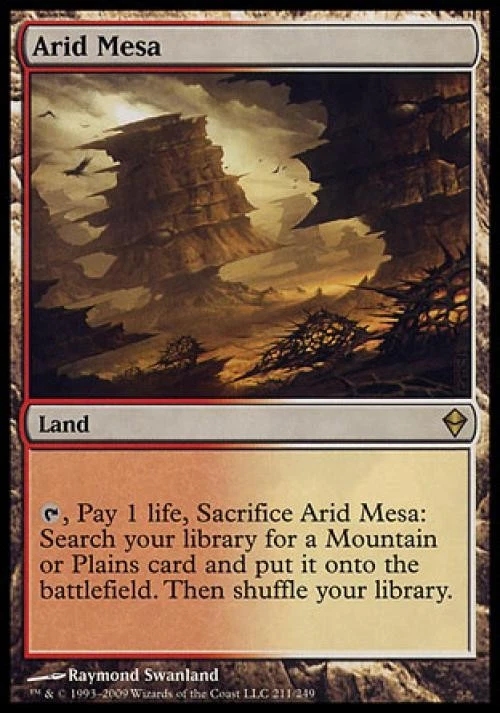 MTG English Arid Mesa NM Normal Zendikar - Image 1 of 1