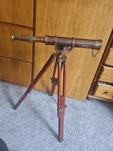 WW2 German U-Boat Presentation Telescope Engraved to U-1206 Adolf Scblitt - Picture 1 of 3