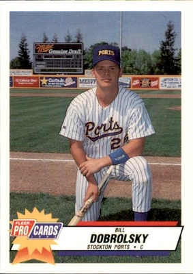 1993 Stockton Ports Fleer/ProCards #746 Bill Dobrolsky Orwigsburg Pennsylvania - Image 1 of 2