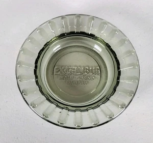 Vintage Excalibur Hotel and Casino Ashtray Las Vegas Smoke Grey #F - Picture 1 of 9