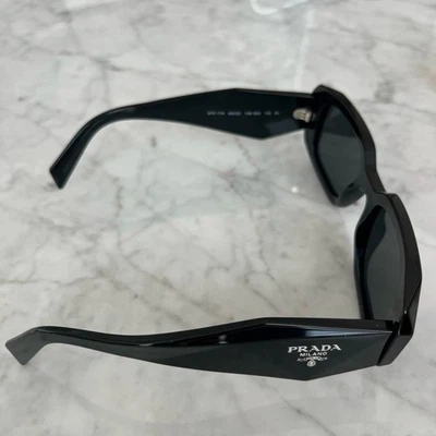 Prada PR17WS Sunglasses 49mm – Black Frame & Lens + Free Shipping  ✅️ - Image 1 of 4