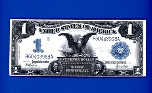 1899 $1 BLACK EAGLE SILVER CERTIFICATE BEAUTIFUL CONDITION  FR236 - Picture 1 of 2