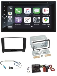 Blaupunkt 2DIN Bluetooth DAB USB DVD MP3 Autoradio für Audi TT 06-14 Aktivsystem - Bild 1 von 11