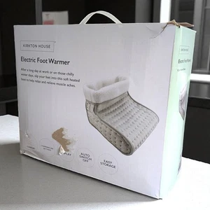 Electric Foot Warmer Heated Feet Slipper Therapeutic Pain Relief - Picture 1 of 5