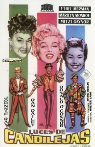 MARILYN MONROE THERE'S NO BUSINESS 1954 SPANISH HERALD VINTAGE PROSPECTUS - Foto 1 di 1