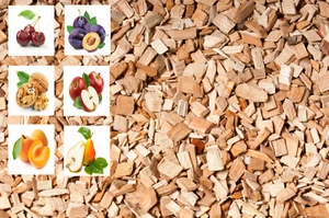 Premium Räucherchips Wood Chips Räucherholz FEIN Apfel, Kirsche u.vm Menge wählb - Bild 1 von 9