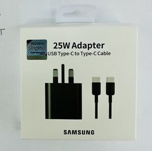 Samsung Galaxy 25W Super Fast Charger For S20FE/S21FE/S21/S22/A33/A52/A53/A72/73