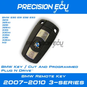 2007–2013 BMW E90 E91 E92 E93, 3-series Remote Key / Cut and Programmed - Picture 1 of 2