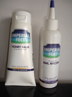 Imperial Feet Severe Anti Fungal Nail Mycosis Treatment for Toenails & HONEYBALM