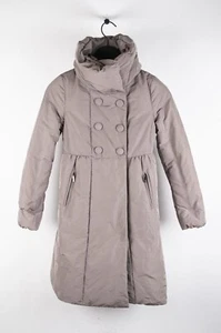 Authentic Moncler Women Down Beige Pre-Owned Coat Size 00(XS) H3891 - Picture 1 of 10