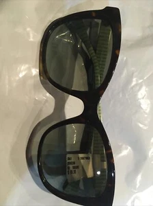 Ralph Lauren Sonnenbrille Damen 53/20/140 braun/schwarz, grün-weiß gestreift - Bild 1 von 8