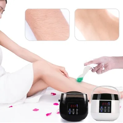 Wax Heater Electric Hair Removal Wax-melt Machine Hair Removal Sets Waxing Kit • 37.71€