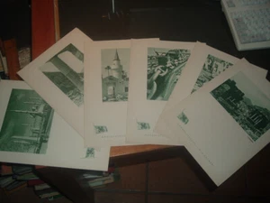 6 Menükarten NORDDEUTSCHER LLOYD, 1935, Dampfer General von Steuben. Konvolut - Bild 1 von 9