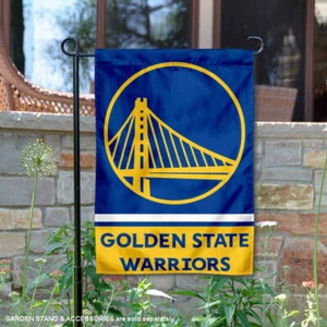 Golden State Warriors Garden Yard Banner Flag - Picture 1 of 5