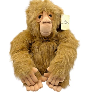 Peluche Dakin Huggables Jacob The Orangutan 14" scimmia pelosa imbottito animale - Foto 1 di 4