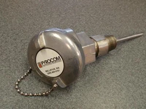 PYROCROM TEMPERATURE SENSOR W/ 3" SS PROBE - Picture 1 of 1