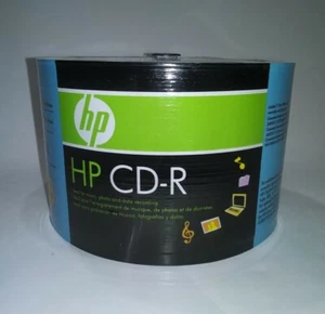 Nuevo HP 52X CD-R 700MB 80min Azul Marca Logotipo CDR 50 piezas - Imagen 1 de 4