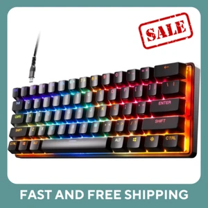 SteelSeries Apex Pro Mini HyperMagnetic Gaming Keyboard World's Fastest Keyboard - Picture 1 of 8