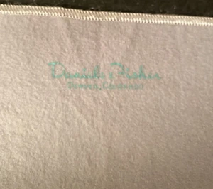 Daniels & Fisher Denver CO Sterling Silver Tarnish Storage Bag Antique - Picture 1 of 3