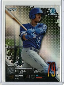KHALIL LEE 2019 Topps Bowman TOP 100 CHROME INSERT #BTP-78 - Picture 1 of 2
