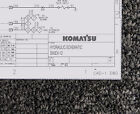 Komatsu Bulldozer D65ex-12 Hydraulic Schematic Manual Diagram