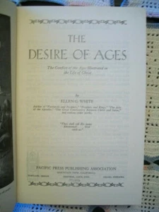 The Desire of Ages (Ellen G. White, 1957 Hardcover) No Dust Jacket - Picture 1 of 12