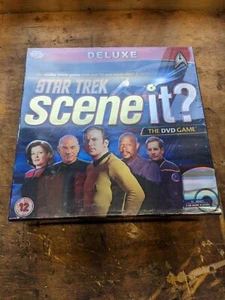 STAR TREK Scene It? Game Deluxe Edition Brand New In Cellophane - Picture 1 of 2