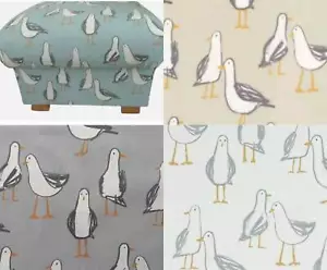 Clarke Möwen Laridae Stoff Hocker Fußbälle Pouf Vögel Möwen Meer - Bild 1 von 29