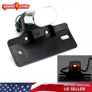Rear License Plate Lamp Light For HONDA VT 600C Shadow VLX 1988-2008 STEED 400 - Picture 1 of 13