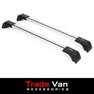 AUDI Q5 ATLAS V2 SILVER LOCKABLE ROOF RACK 2008-17 - Picture 1 of 3