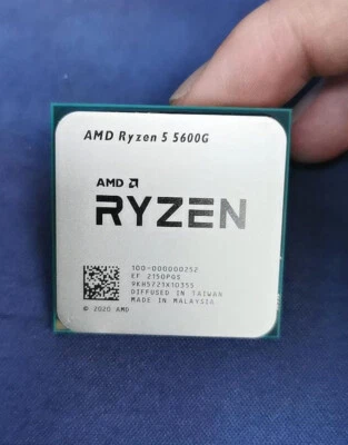 AMD Ryzen 5 5600g r5-5600g CPU processor 3.9-4.4ghz 6c 16mb desktop interface  - Image 1 of 2
