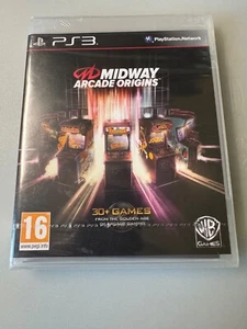 BNIB Midway Arcade Origins PS3 PAL FACTORY SEALED IMMACULATE CONDITION BLES01768 - Picture 1 of 3