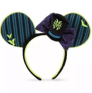 Disney Parks The Haunted Mansion Glow-in-the-Dark Ear Headband for Adults - Picture 1 of 6
