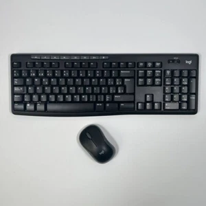 Logitech MK270 Kabellose Tastatur- und Maus-Kombination - Schwarz - Bild 1 von 2