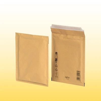 VEXXOS 200 Luftpolsterumschläge Luftpolstertaschen Größe C (3) goldgelb