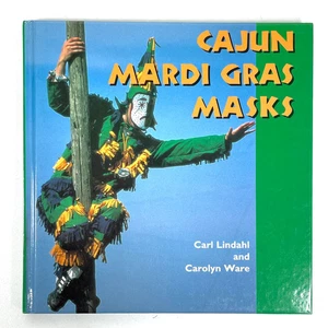 Cajun Mardi Gras Masks, Folk Art and Artists Series, 1997, SCARCE, Near Fine HC - Picture 1 of 7