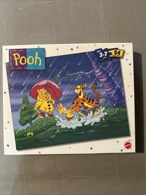 Rompecabezas Mattel Winnie the Pooh 1998 24 piezas Tigger Piglet edades 3-7 sellado Foto 1 de 4