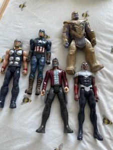 Hasbro Marvel Super Hero Toy Bundle Figures Smoke Free Home. - Picture 1 of 1