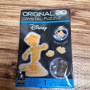 NEW Disney’s Pinocchio BePuzzled Original 3D Crystal Puzzle 38 Pieces Level 1 - Picture 1 of 11