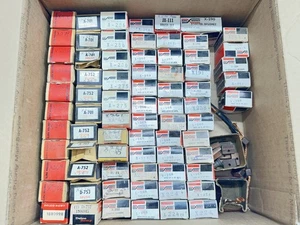 NORS Starter, Generator, Alternator Brushes Lot of 74 Boxes + Misc GM Ford Mopar - Picture 1 of 3