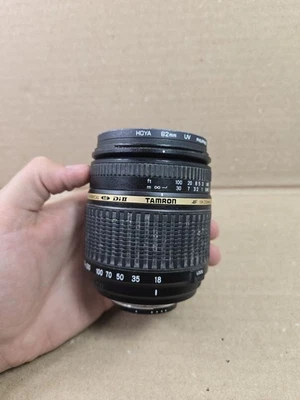 Tamron A14 AF 18-200mm F3.5-6.3 XR Di II LD Macro Lens Nikon Used Tested  - Image 1 of 4