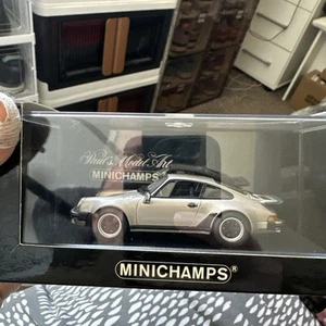 MINICHAMPS 1/43 Porsche 911 turbo 1977 grey metallic 430 069008 - Picture 1 of 10