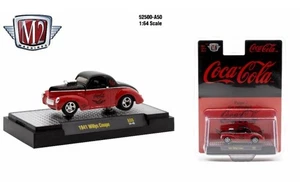 M2 Machines Coca-Cola Release A50 1941 Willy's Coupe - Picture 1 of 1
