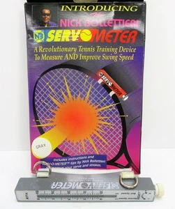 Nick Bollettieri Servo-Meter Measure & Improve Serving Speed Tennis Training - Picture 1 of 5