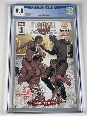 Marvel Swimsuit Special: Friends Foes & Rivals #1 CGC 9.8 (2025) Adam Hughes - Image 1 of 2